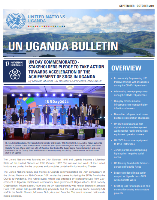 UN Uganda Bulletin September - October 2021