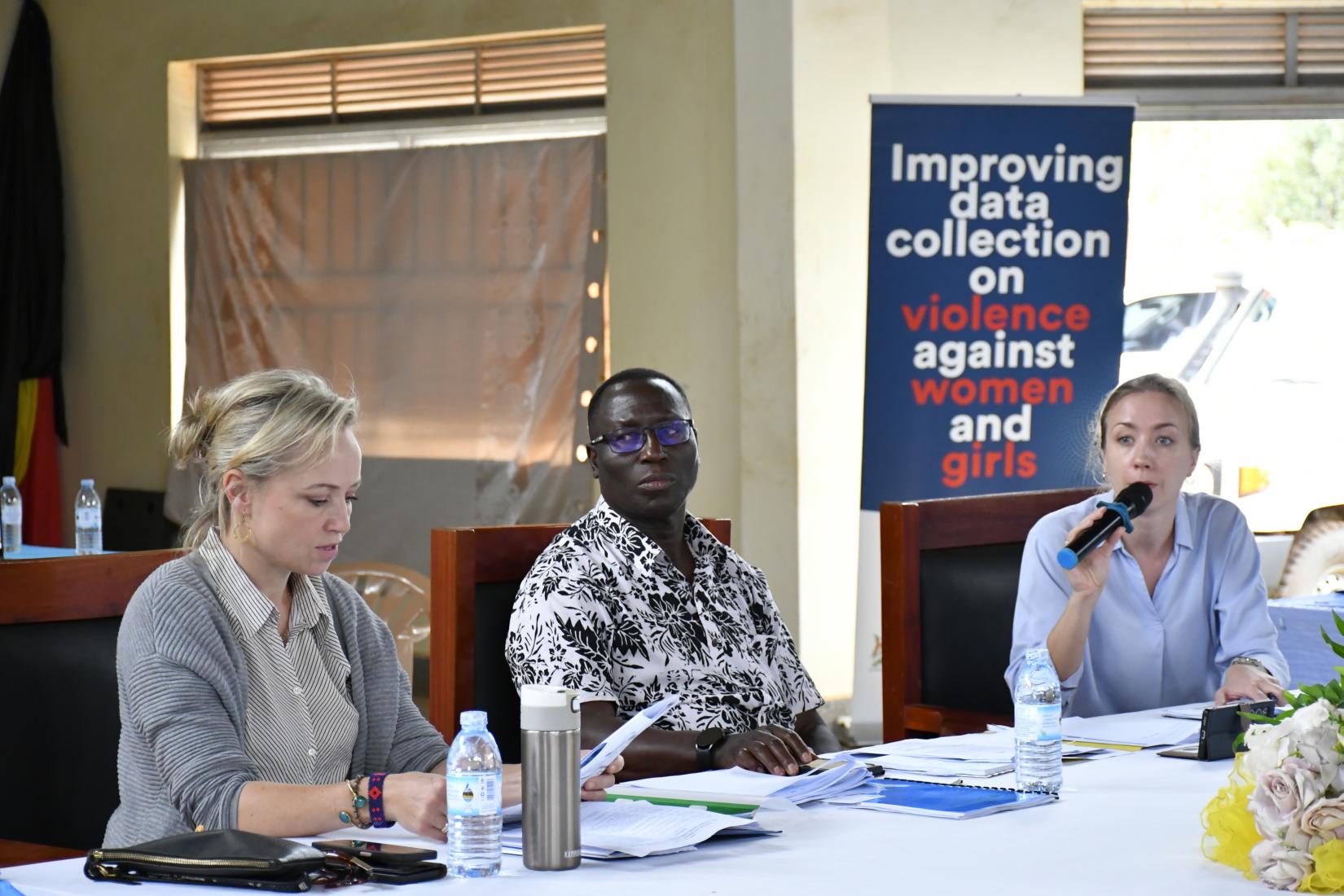 EU's Karolina addressing Spotlight Meeting