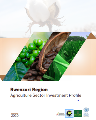 Agriculture Sector Investment Profile - Rwenzori Region
