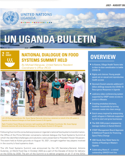 UN Uganda Bulletin July - August 2021
