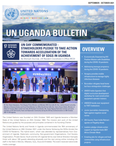 UN Uganda Bulletin September - October 2021
