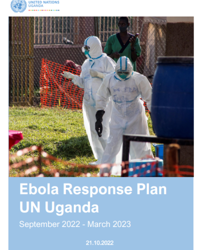 Ebola Response Plan UN Uganda September 2022 to March 2023