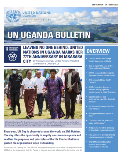 UN Uganda Bulletin September - October 2022