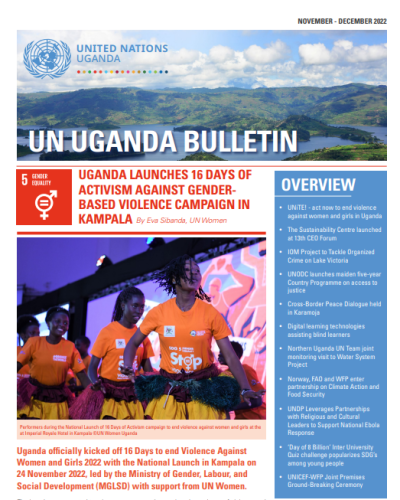 UN Uganda Bulletin November - December 2022