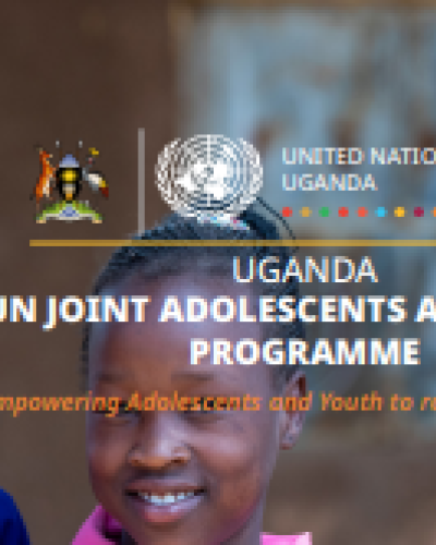 Cover of Brief of Uganda UN Joint Adolescents and Youth Programme 2023 -2025
