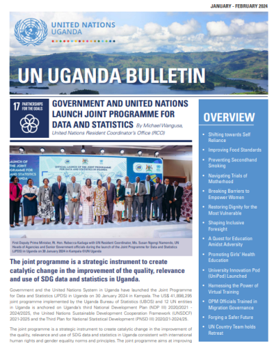 Cover UN Uganda Bulletin January - February 2024