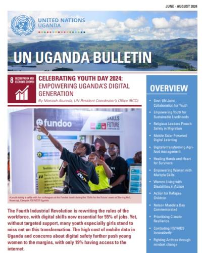 Cover of UN Uganda Bulletin June - August 2024