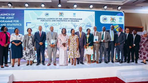 RC and Government Officials at Launch of Joint Programme on Data and Statistics