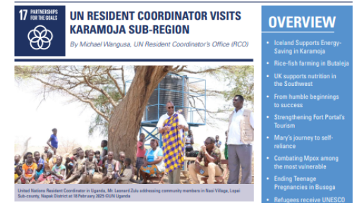 Cover of UN Uganda Bulletin January - February 2025