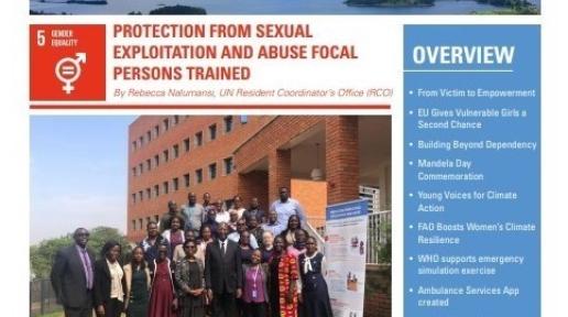 Cover of UN Uganda Bulletin July - August 2025